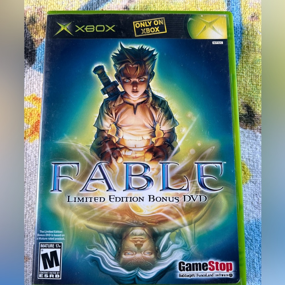 XBOX Fable Bonus DVD
